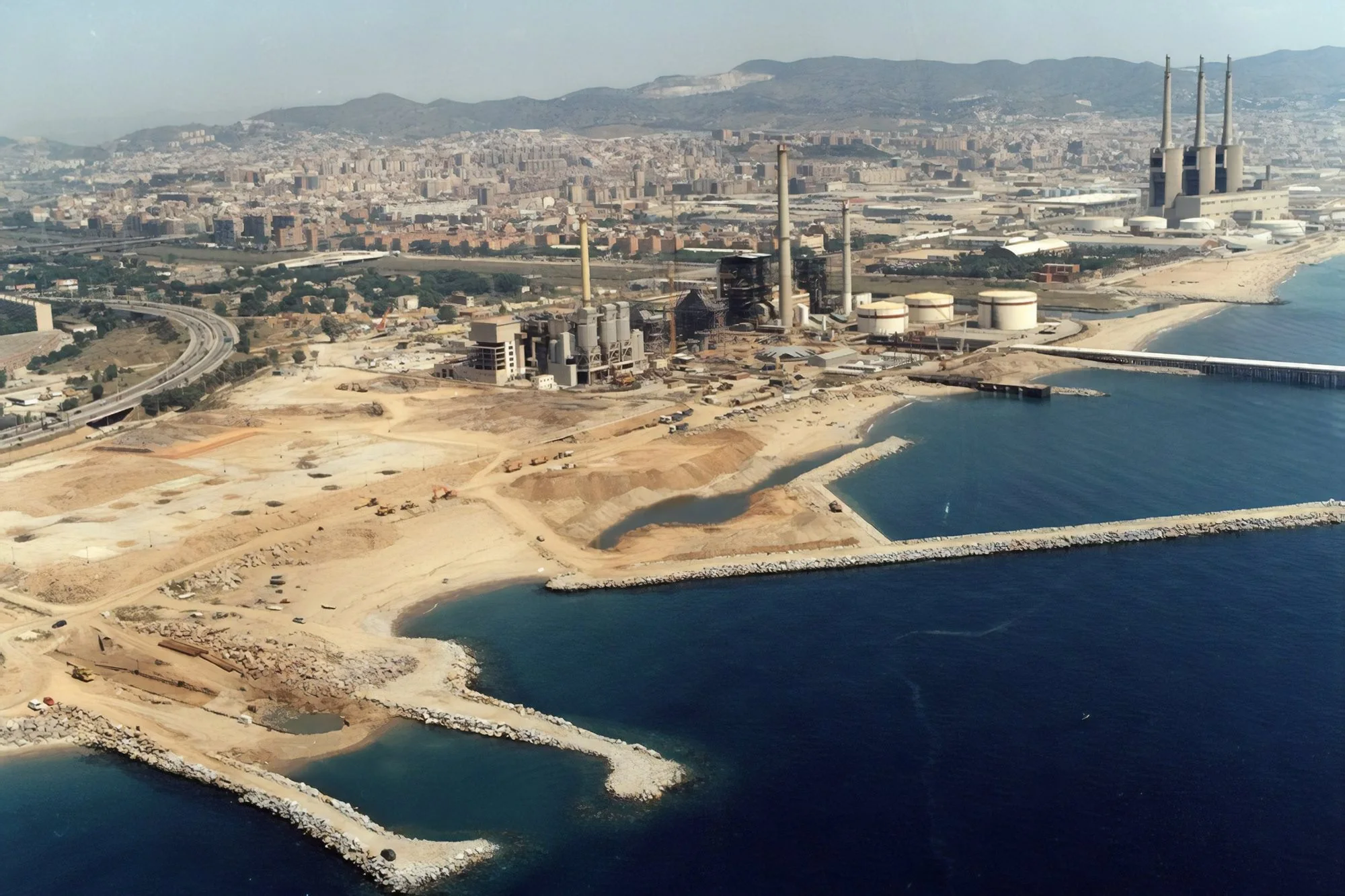 El Forum Beach Sant Adria de Besos Barcelona